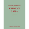 Dictionary of Khotan Saka