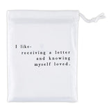 I Like Receiving A Letter Greeting Card Set | Set of 6 Cards and Envelopes in a Cotton Bag by The Bullish Store