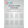 Guitar Chord Diagrams: 100 Pages - 16 chord boxes per page five frets per box