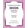 Culpeper County, Virginia Deeds, Volume Four, 1765-1769