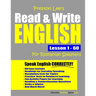 Preston Lee's Read & Write English Lesson 1 - 60 For Romanian Speakers