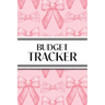 Budget Tracker (Pink Bows): 6"x9" Monthly Finance Organizer for Expenses, Savings, and Debt; Manage Your Money Notebook