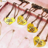 IFLY Broken Heart Friendship Necklaces by Salt and Sparkle