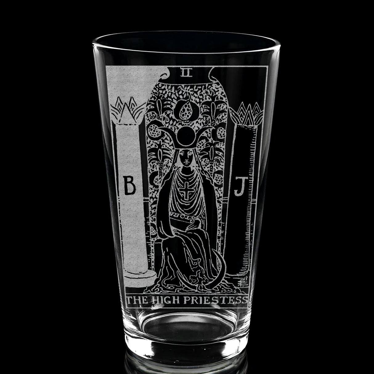 RIDER-WAITE TAROT CARD Pint Glasses by LumEngrave