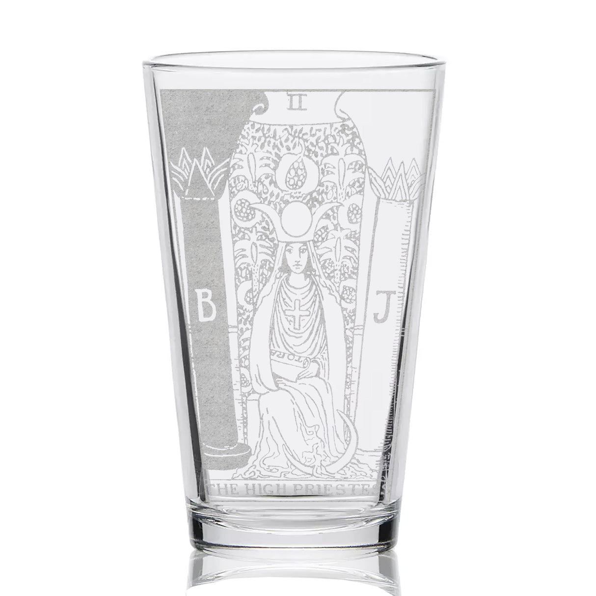 RIDER-WAITE TAROT CARD Pint Glasses by LumEngrave