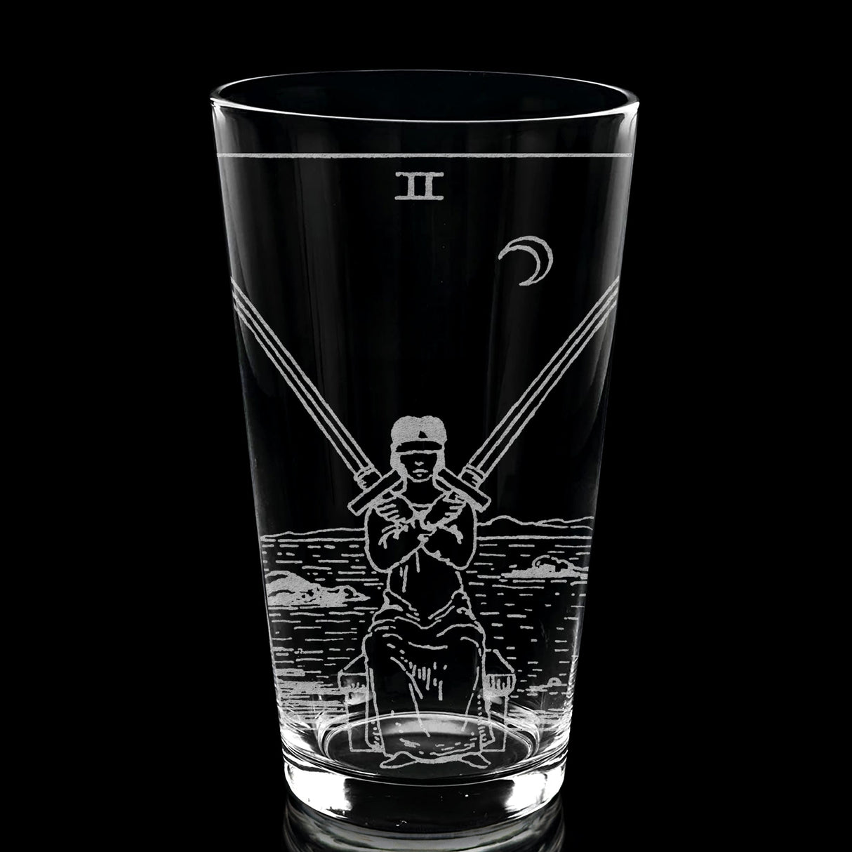 RIDER-WAITE TAROT CARD Pint Glasses by LumEngrave