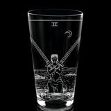 RIDER-WAITE TAROT CARD Pint Glasses by LumEngrave