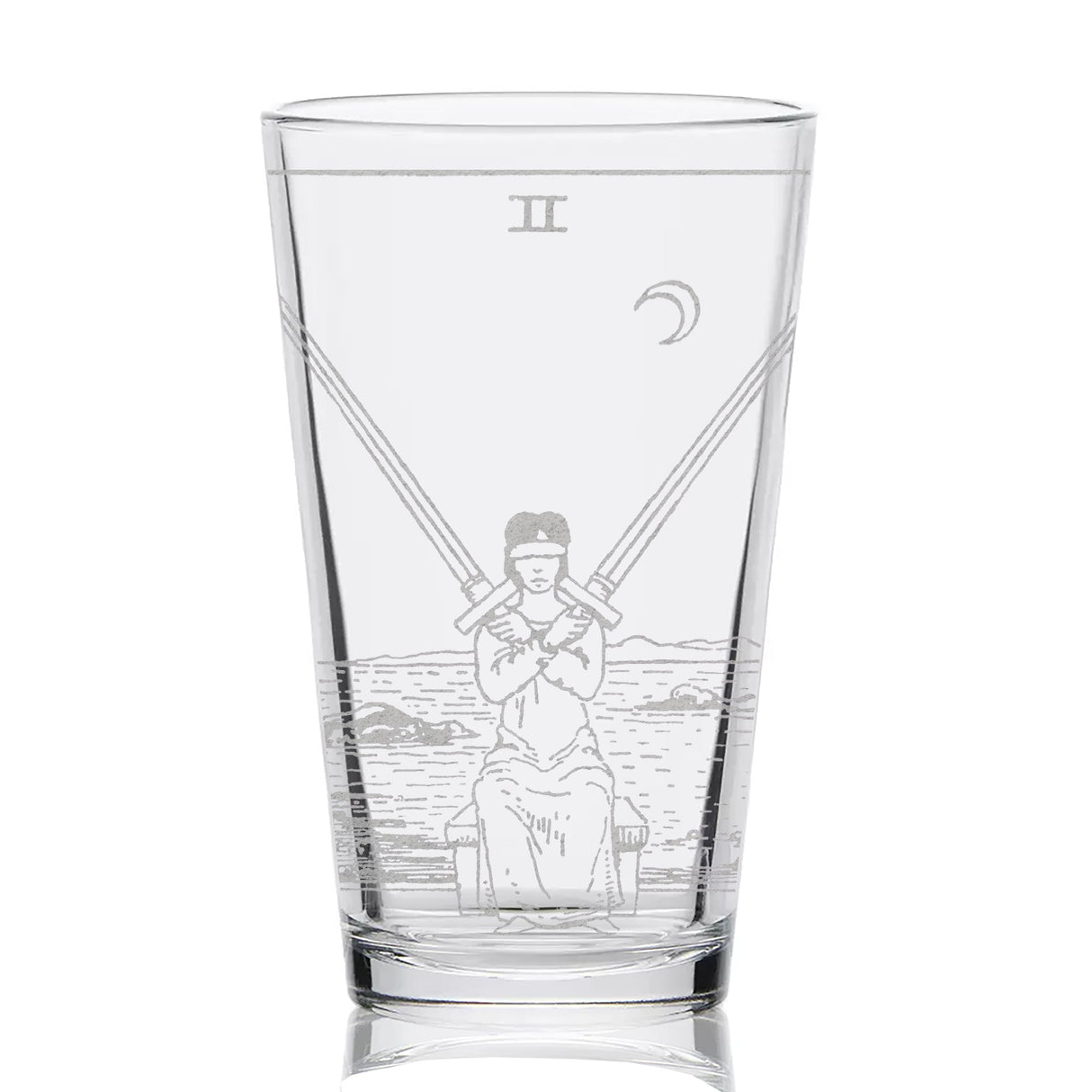 RIDER-WAITE TAROT CARD Pint Glasses by LumEngrave