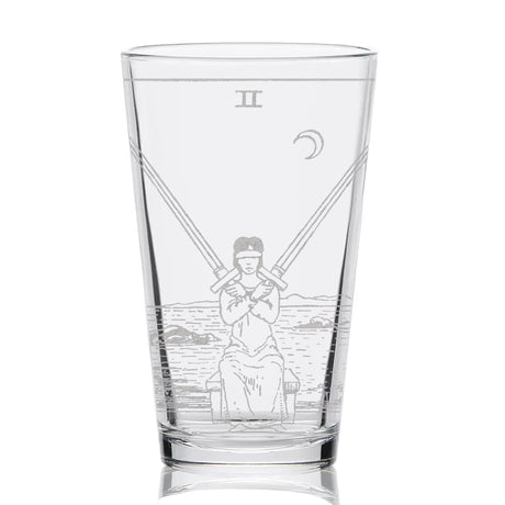 RIDER-WAITE TAROT CARD Pint Glasses by LumEngrave