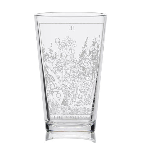 RIDER-WAITE TAROT CARD Pint Glasses by LumEngrave