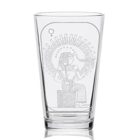 EGYPTIAN TAROT CARD Pint Glasses by LumEngrave