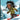The Black Snowboarder