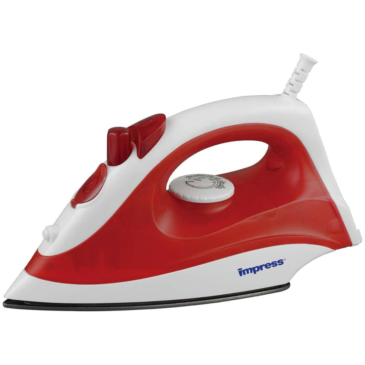 Impress Compact Iron W/Spray And Non-Stick Water Tank - Red