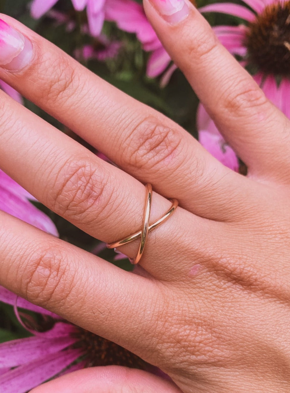 Mia Leaf Ring by Ash & Rose