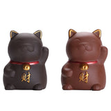 Yixing Clay Lucky Cat Tea Pet by Tea and Whisk