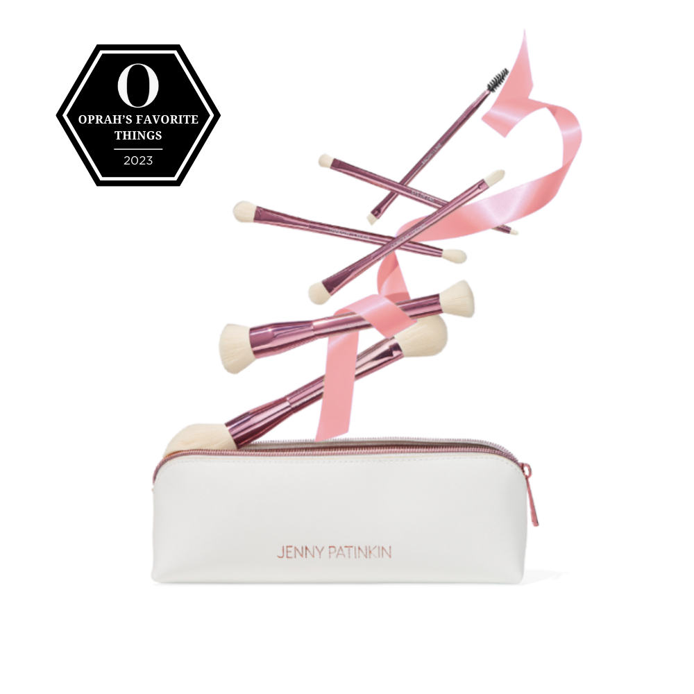 Sustainable Luxury Makeup Brush Set, Dual-Ended by jennypatinkin