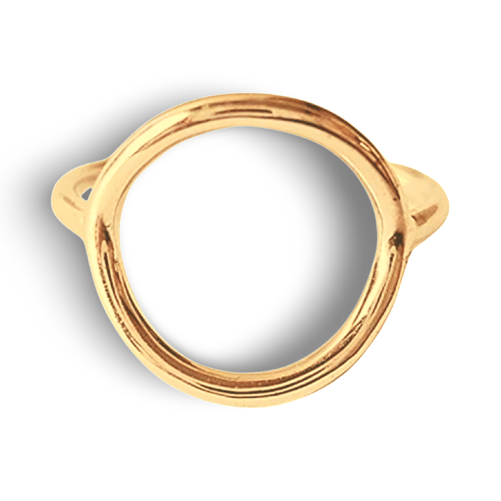 Circle Shaped Ring by The Urban Charm by The Urban Charm