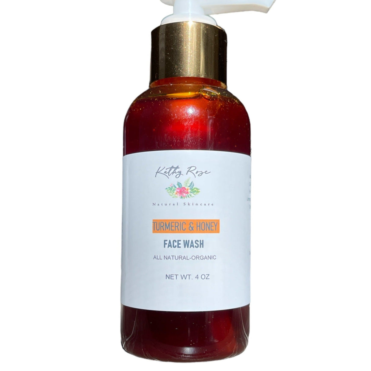 Turmeric & Raw Manuka Honey Face Cleanser by KathyRoseNaturals