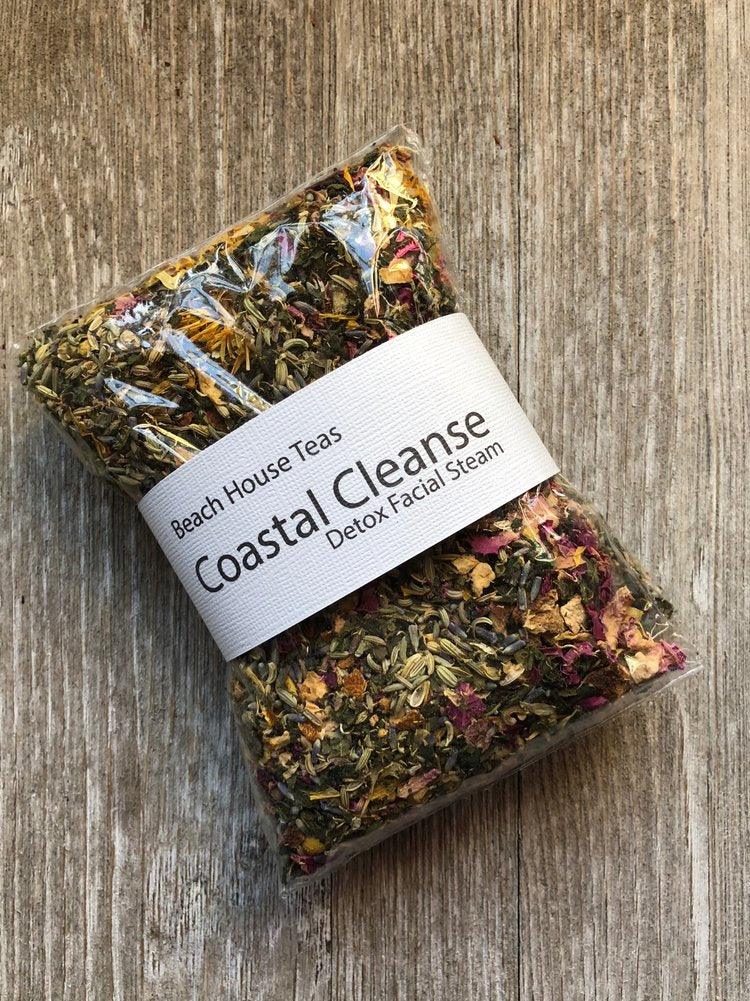 Coastal Cleanse Herbal Teatox-Detox Facial Steam by Beach House Teas