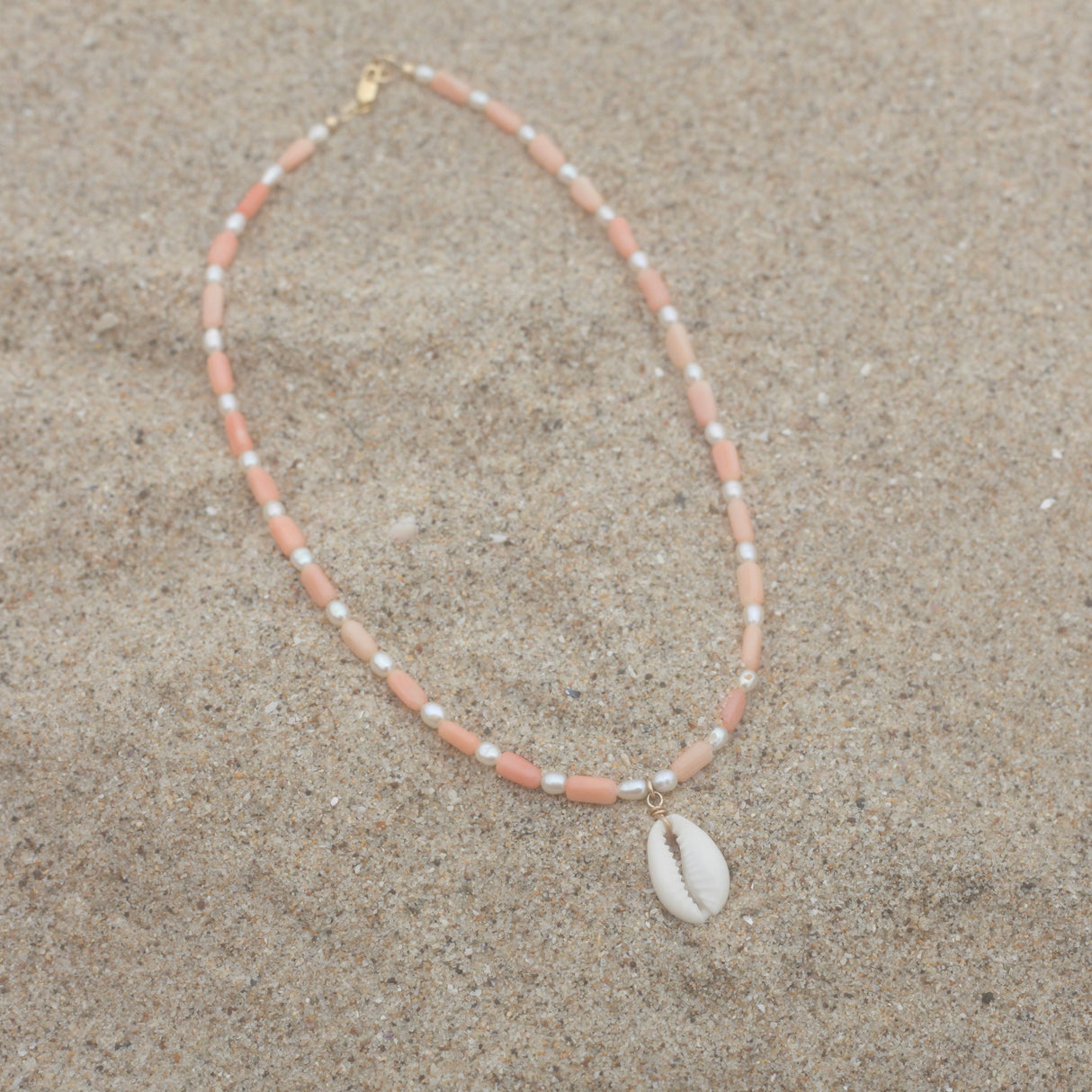 Coral Necklace by Urth and Sea