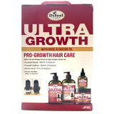 Difeel Ultra Growth with Basil & Castor Oil 4-PC Hair Care Gift Set - Includes Shampoo 12 oz. , Conditioner 12 oz. , Hair Oil 2.5oz and Hair Mask 12 oz. . by difeel - find your natural beauty