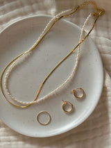 Petite Vintage Pearl Necklace by Urth and Sea