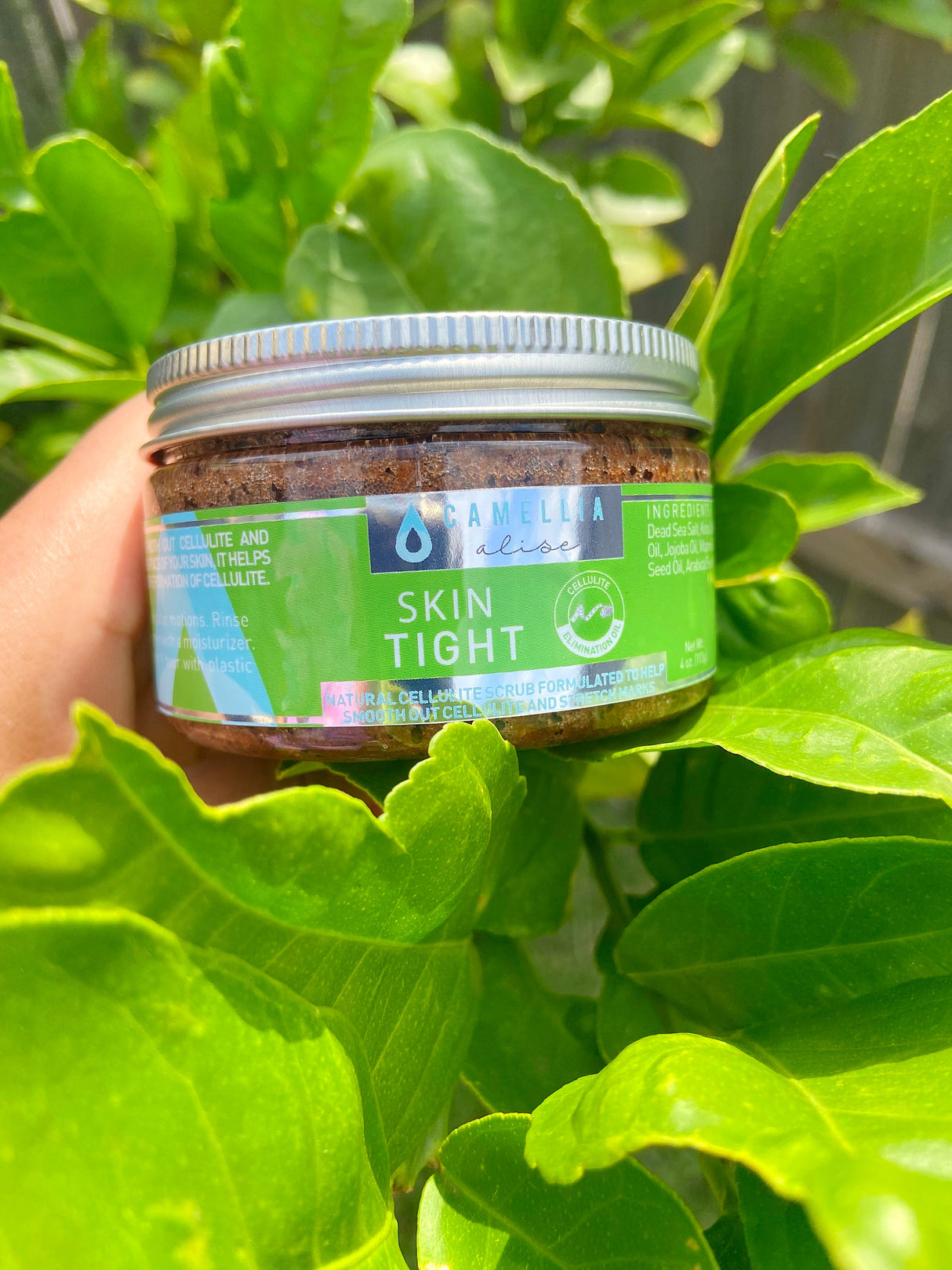 "Skin Tight" Cellulite Scrub by Camellia Alise