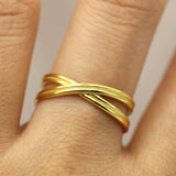 Unique Gold Ring by VicStoneNYC Fine Jewelry