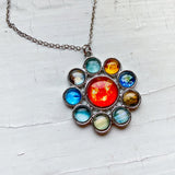 Solar System Halo Pendant by Yugen Handmade