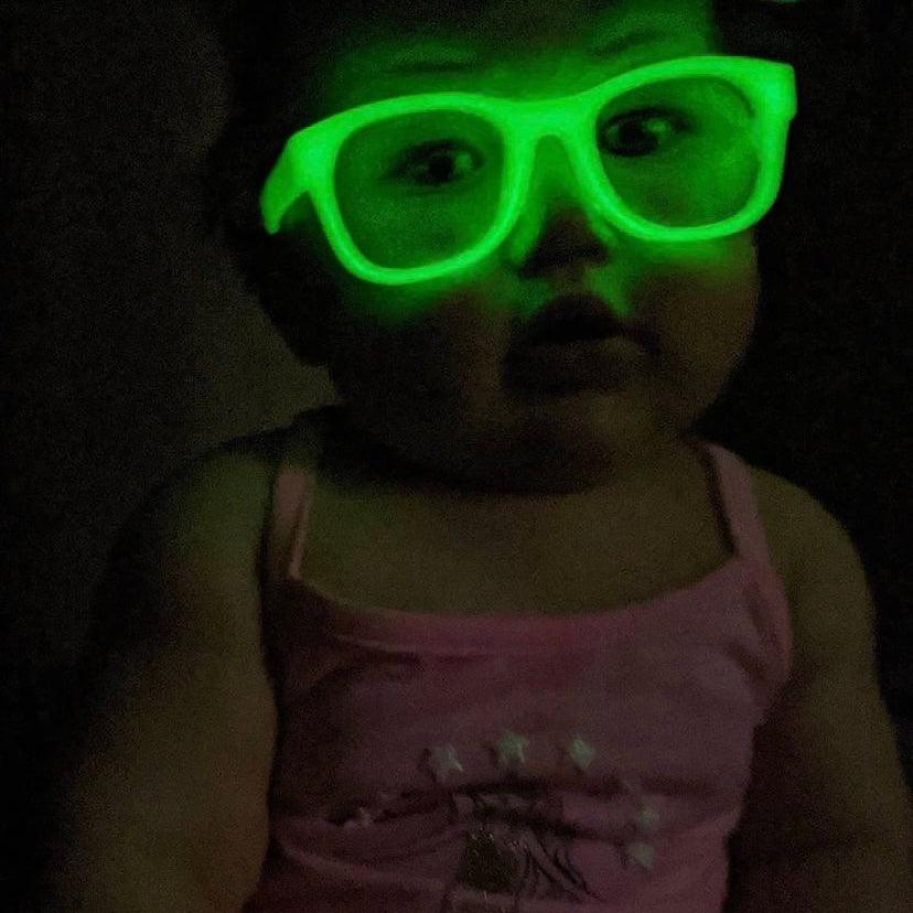 Glow In The Dark Glasses Frames by ro•sham•bo eyewear - Vysn