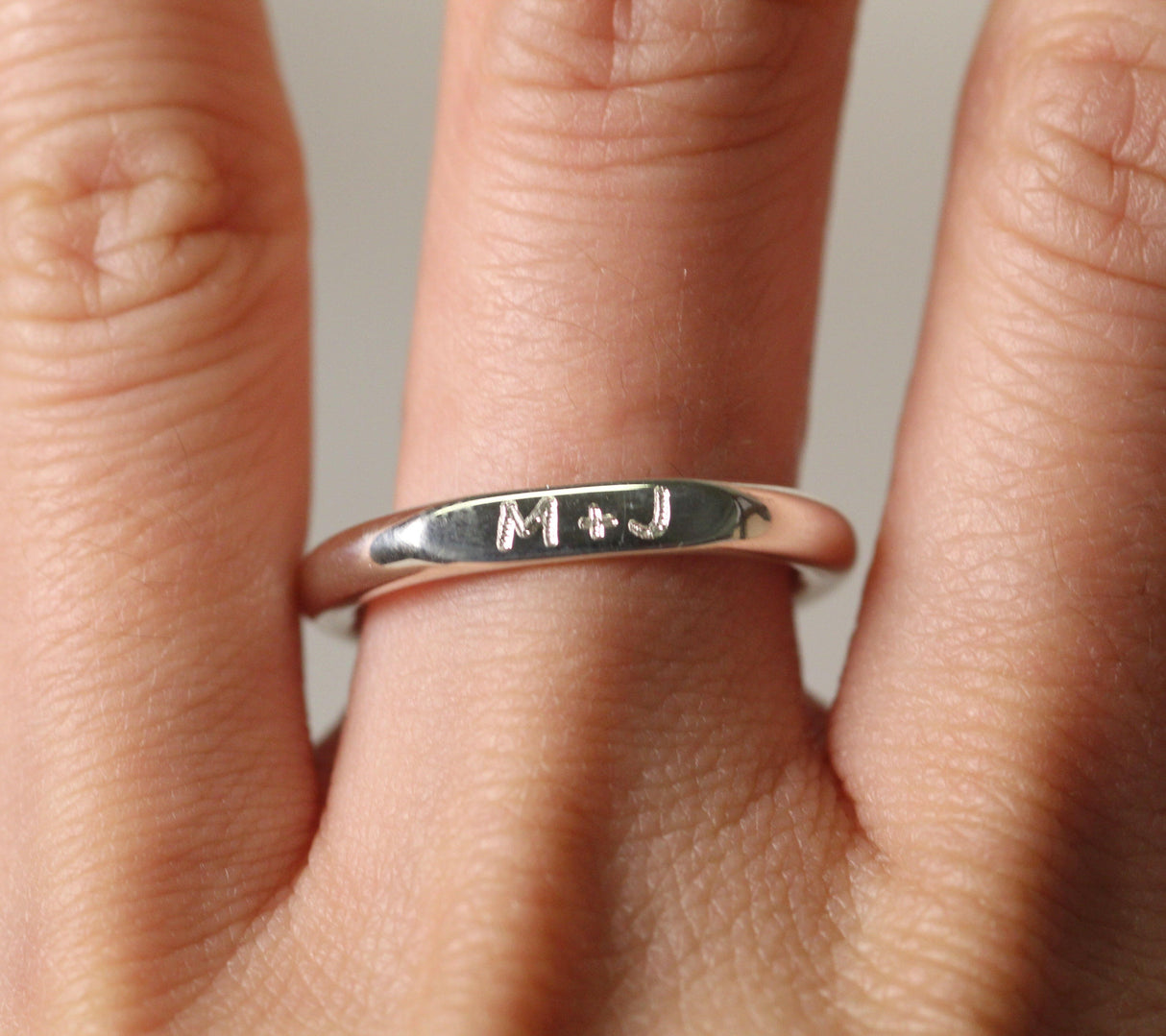 14k Memory Engraving Ring by VicStoneNYC Fine Jewelry