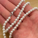 Freshwater Long 30 Inch Pearl Necklace by Donatello Gian