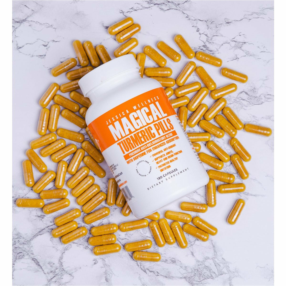 Magical Turmeric Pills (Pack of 2) by Jessica Wellness Shop