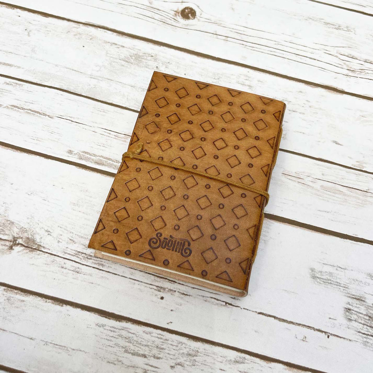 Hardships And Extraordinary Journey C.S. Lewis Quote Leather Journal - 7x5 by Soothi