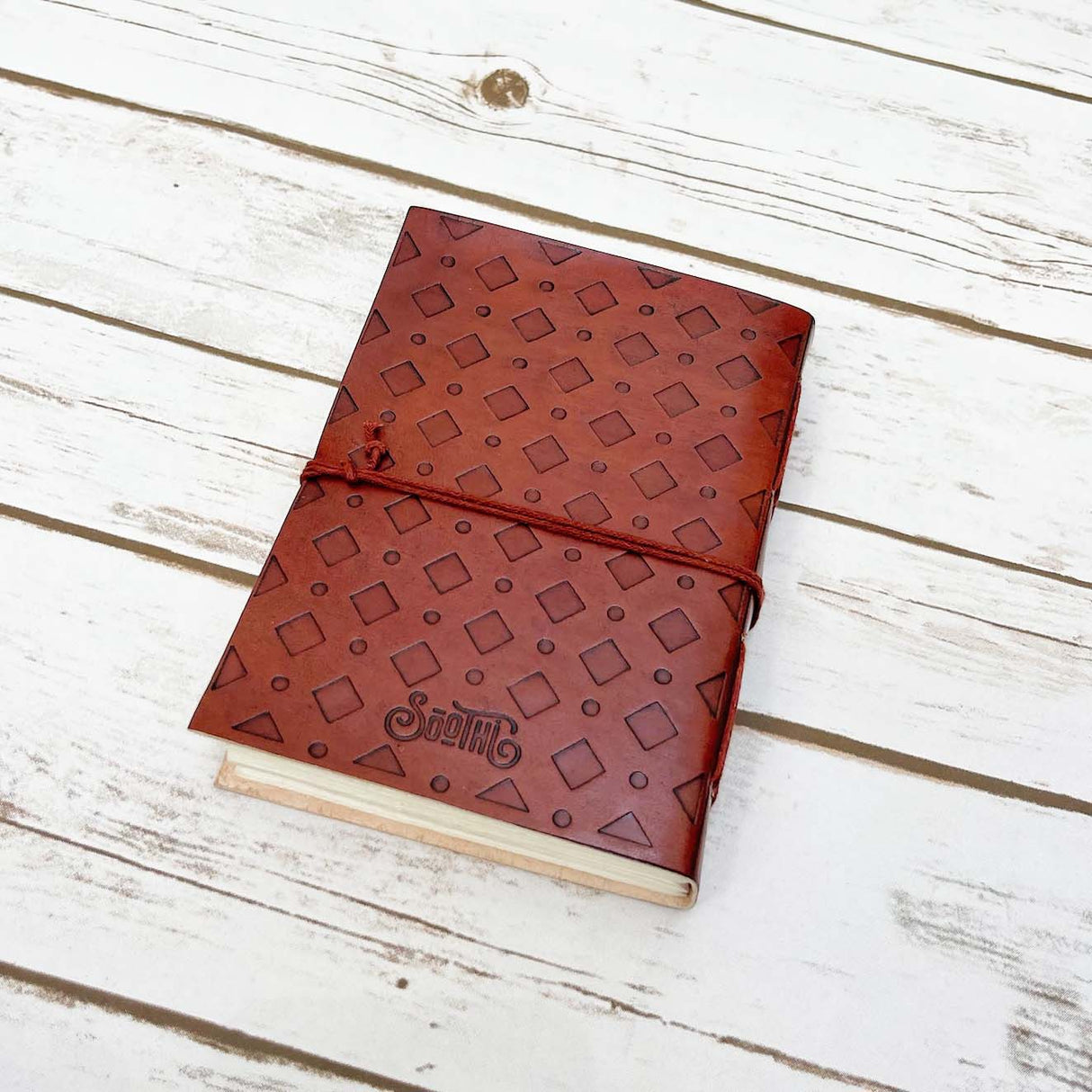 Hardships And Extraordinary Journey C.S. Lewis Quote Leather Journal - 7x5 by Soothi