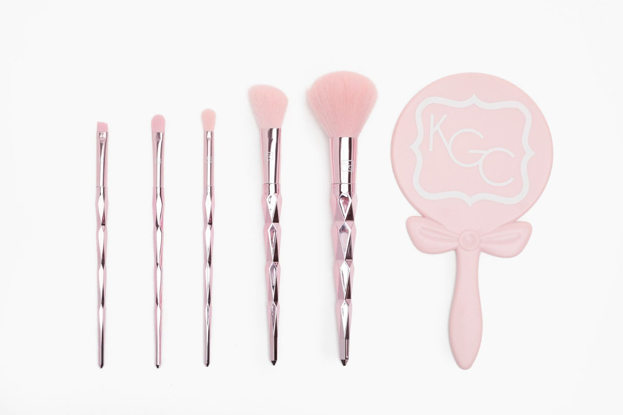 Indy Makeup Deluxe Brush Set by Kawaii Girl Cosmetics