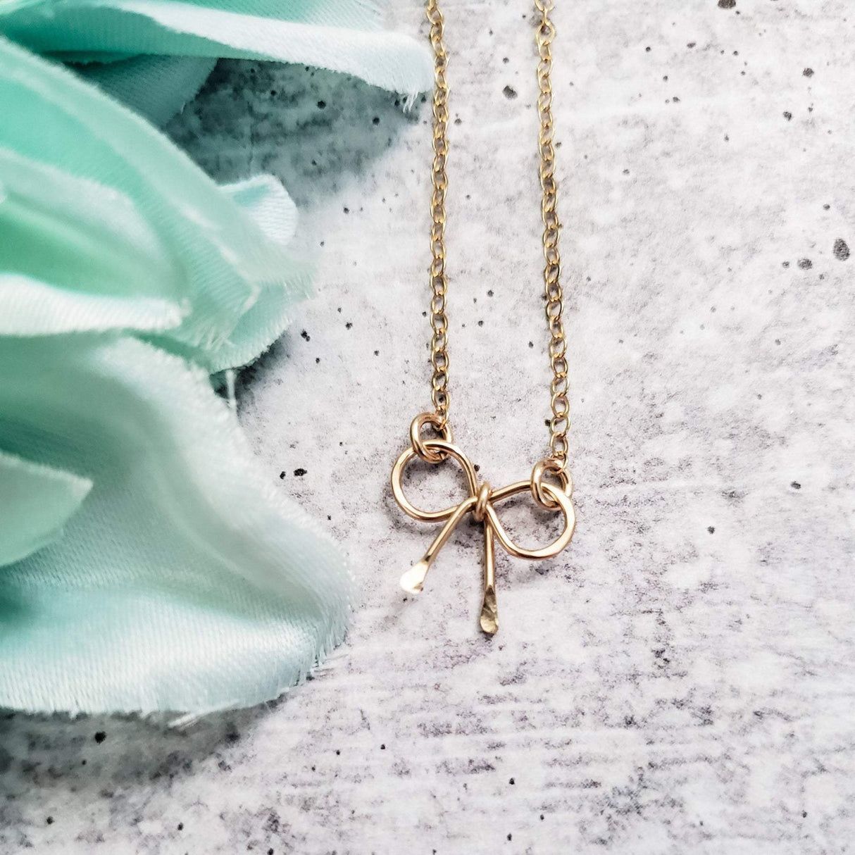 Infinity Knot Necklace for Bridesmaids by Salt and Sparkle