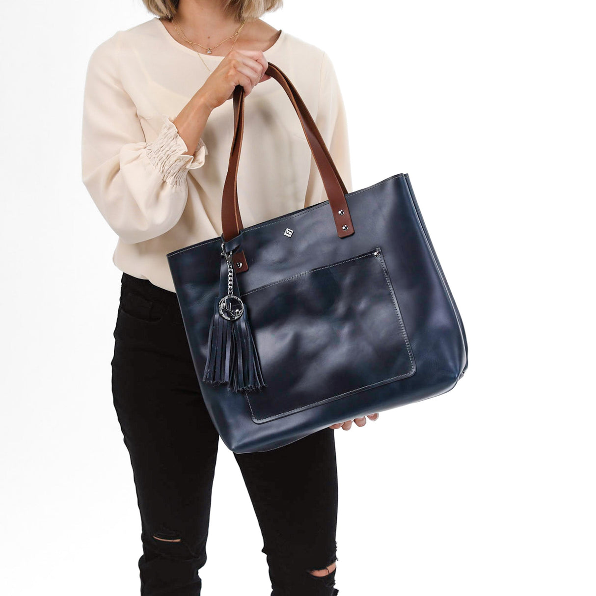 Deluxe Lifetime Tote by Lifetime Leather Co