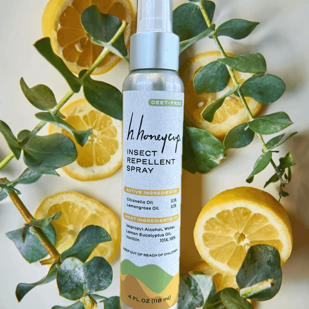 Insect Repellent Spray - Lemon Eucalyptus by H. Honeycup