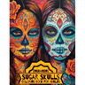 Enchanting Sugar Skulls Coloring Book for Adults: 50 Dia de Los Muertos Designs with Beautiful Flowers for Stress Relief, Relaxation, and Mindfulness
