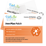 Iron Plus Vitamin Patch by PatchAid