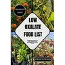 Low Oxalate Food List: The Ultimate Guide to Transform your Diet, Boost Energy and Overcome Health Challenges with our Exclusive Food List