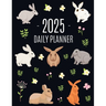 Rabbit Planner 2025: Cute Year Organizer with Bunnies: For an Easy Overview of All Your Appointments! Beautiful Hare Scheduler: January-Dec