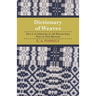 Dictionary Of Weaves - Part I.
