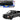 1992 Chevrolet 454 SS Pickup Truck Matt Black 1/24 Diecast Model Car by Motormax