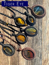 Assorted Semi Precious Stone Necklaces by Manifestie