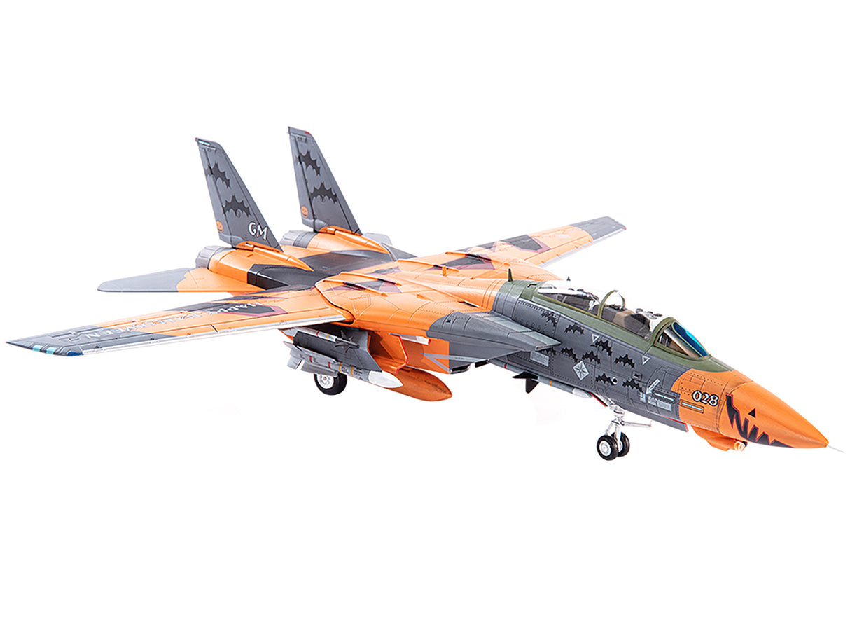 Grumman F-14D Tomcat Fighter Plane Ace Combat "Pumpkin Face" 1/144 Diecast Model by JC Wings