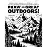 Draw the Great Outdoors!: Doodle Easy Landscapes with Just a Pen