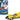 Racer X's Shooting Star (Raced Version) "Speed Racer" (1967) TV Series "Pop Culture" 2022 Release 2 1/64 Diecast Model Car by Johnny Lightning