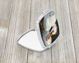 White Egret Compact Mirror JMK1213SCM by Caroline's Treasures